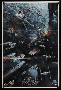 5g126 STAR WARS soundtrack 22x33 music poster 1977 George Lucas classic sci-fi epic, Darth Vader!