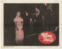 5h199 BILLY THE KID VS. DRACULA LC #7 1965 vampire John Carradine with hypnotized Melinda Plowman!