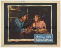 5h227 BREAKING POINT LC #8 1950 John Garfield, Patricia Neal, from Ernest Hemingway's story!