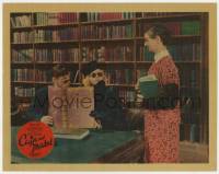 5h241 CAIN & MABEL LC 1936 c/u of Clark Gable & Marion Davies wearing sunglasses in library, rare!