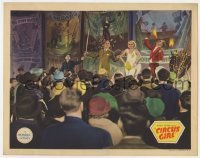 5h262 CIRCUS GIRL LC 1937 great image of Betty Compson on stage by man swallowing fire!
