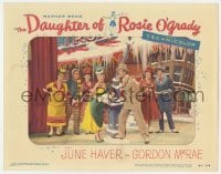 5h302 DAUGHTER OF ROSIE O'GRADY LC #6 1950 Gordon MacRae, sexy June Haver & others in production!