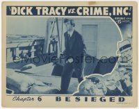 5h322 DICK TRACY VS. CRIME INC. chapter 6 LC 1941 Ralph Byrd, Republic serial, Besieged!