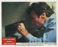 5h352 ESCAPE FROM ALCATRAZ LC #5 1979 super close up of Clint Eastwood passing notes in prison!