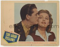 5h415 GOOD FELLOWS LC #5 1943 romantic close up of pretty Helen Walker & James Brown!