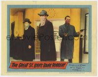 5h418 GREAT ST. LOUIS BANK ROBBERY LC #4 1959 young Steve McQueen in his second movie robbing bank!