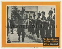 5h420 GREEN BERETS LC #1 1968 John Wayne walking by soldiers holding rifles in Vietnam!