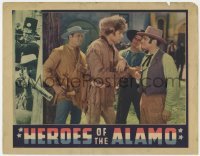 5h439 HEROES OF THE ALAMO LC 1937 Chandler as Davy Crockett, Lease as Travis, Williams as Bowie!