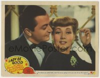 5h549 LADY BE GOOD LC 1941 great close up of Robert Young in tuxedo with sexy Ann Sothern!