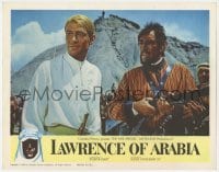 5h565 LAWRENCE OF ARABIA LC 1962 David Lean classic, close up of Peter O'Toole & Anthony Quinn!