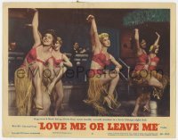 5h581 LOVE ME OR LEAVE ME LC #8 1955 sexy Doris Day as Ruth Etting gets her start in a nightclub!