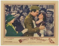 5h696 ONLY YESTERDAY LC 1933 Margaret Sullavan & John Boles about to kiss by Billie Burke!