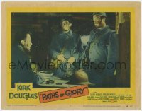 5h704 PATHS OF GLORY LC #7 1958 Kirk Douglas, Stanley Kubrick World War I classic!