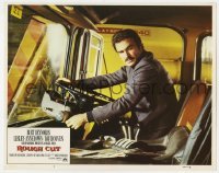 5h764 ROUGH CUT LC #1 1980 great close up of of Burt Reynolds driving a big truck!