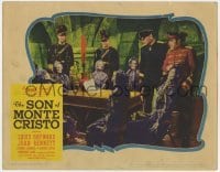 5h831 SON OF MONTE CRISTO LC 1940 George Sanders finds skeletons sitting around the torch!