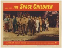 5h839 SPACE CHILDREN LC #5 1958 the U.S. may use the A-bomb to destroy the giant bugs!
