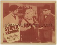 5h842 SPIDER RETURNS LC #7 R1940s Mary Ainslee between man with eyepatch & Keene Duncan w/ turban!