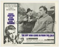 5h845 SPY WHO CAME IN FROM THE COLD LC #2 1965 Richard Burton & Michael Hordern, from Le Carre novel