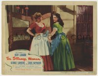 5h858 STRANGE WOMAN LC #7 1946 sexy Hedy Lamarr & June Storey, from the story by Ben Ames Williams!