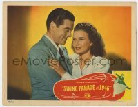 5h870 SWING PARADE OF 1946 LC 1946 romantic close up of pretty Gale Storm & Phil Regan!