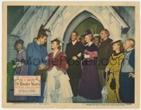 5h879 TENDER YEARS LC #4 1948 Joe E. Brown & top cast happy at Noreen Nash's wedding!