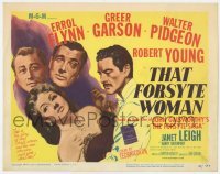 5h114 THAT FORSYTE WOMAN TC 1949 Greer Garson, Walter Pidgeon, Robert Young, & Janet Leigh!