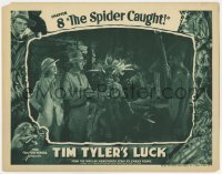 5h917 TIM TYLER'S LUCK chapter 8 LC 1937 Frankie Thomas, Robinson, Mulhall, The Spider Caught!