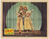 5h919 TIN PAN ALLEY LC 1940 sexy Betty Grable & Alice Faye in Hawaiian skirts, leis & ukuleles!