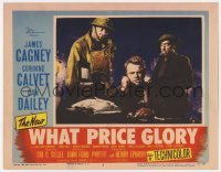 5h962 WHAT PRICE GLORY LC #5 1952 Dan Dailey w/ grizzled James Cagney talking on phone, John Ford!