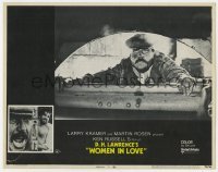 5h980 WOMEN IN LOVE LC #7 1970 Ken Russell, D.H. Lawrence, close up of Oliver Reed!