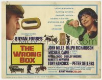 5h131 WRONG BOX TC 1966 John Mills, Michael Caine, English comedy directed by Bryan Forbes!