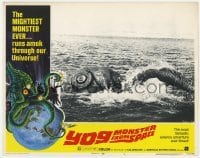 5h989 YOG: MONSTER FROM SPACE LC #2 1971 cool image of giant squid monster emerging from sea!