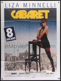 5j680 CABARET French 1p R1970s Liza Minnelli sings & dances in Nazi Germany, directed by Fosse!