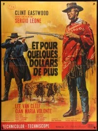5j741 FOR A FEW DOLLARS MORE French 1p 1966 Sergio Leone's Per qualche dollaro in piu, Clint Eastwood