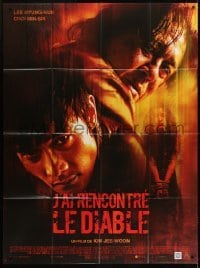 5j786 I SAW THE DEVIL French 1p 2011 Ji-woon Kim's Akmareul Boatda, Korean horror, different!
