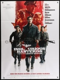 5j790 INGLOURIOUS BASTERDS French 1p 2009 directed by Quentin Tarantino, Nazi-killer Brad Pitt!