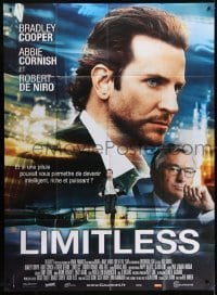 5j824 LIMITLESS French 1p 2011 cool montage of Bradley Cooper & Robert De Niro, sci-fi mystery!