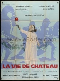 5j842 MATTER OF RESISTANCE French 1p 1966 La Vie de Chateau, Tevlun art of Catherine Deneuve!