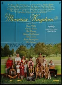 5j854 MOONRISE KINGDOM DS French 1p 2012 Bruce Willis, Edward Norton, Bill Murray, Wes Anderson!