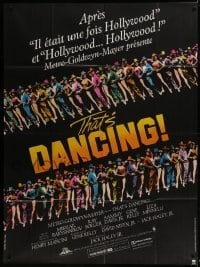5j952 THAT'S DANCING French 1p 1985 Sammy Davis Jr., Gene Kelly, all-time best musicals!