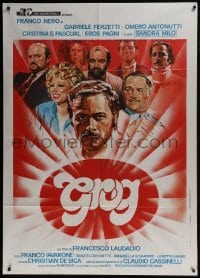 5j440 GROG Italian 1p 1985 Francesco Laudadio, Franco Nero, Gabriele Ferzetti!