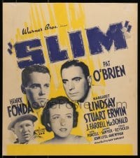5j136 SLIM WC 1937 Pat O'Brien, Henry Fonda, Margaret Lindsay, Stuart Erwin, high-power line men!