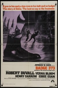 5k062 BADGE 373 int'l 1sh 1973 Robert Duvall is a tough New York cop with a gun in his sock & no badge!