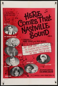 5k197 COUNTRY BOY 1sh R1970 Here Comes That Nashville Sound, country music!