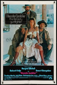 5k367 HANNIE CAULDER 1sh 1972 sexiest cowgirl Raquel Welch, Jack Elam, Culp, Ernest Borgnine