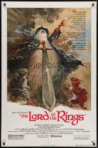 5k488 LORD OF THE RINGS style A 1sh 1978 classic J.R.R. Tolkien novel, cool different art!