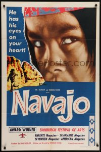 5k581 NAVAJO revised 1sh 1952 Native American Indians, he has his eyes on your heart!