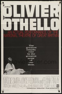 5k632 OTHELLO 1sh 1966 Laurence Olivier in the title role, Shakespeare!