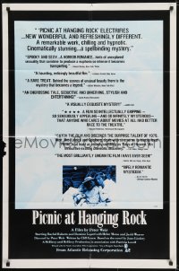 5k658 PICNIC AT HANGING ROCK 1sh 1979 Peter Weir classic about vanishing schoolgirls!