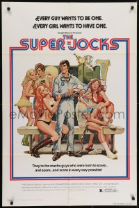 5k840 SUPER JOCKS 1sh 1974 Stewardson, Usher, The Winners, every girl wants to have one!